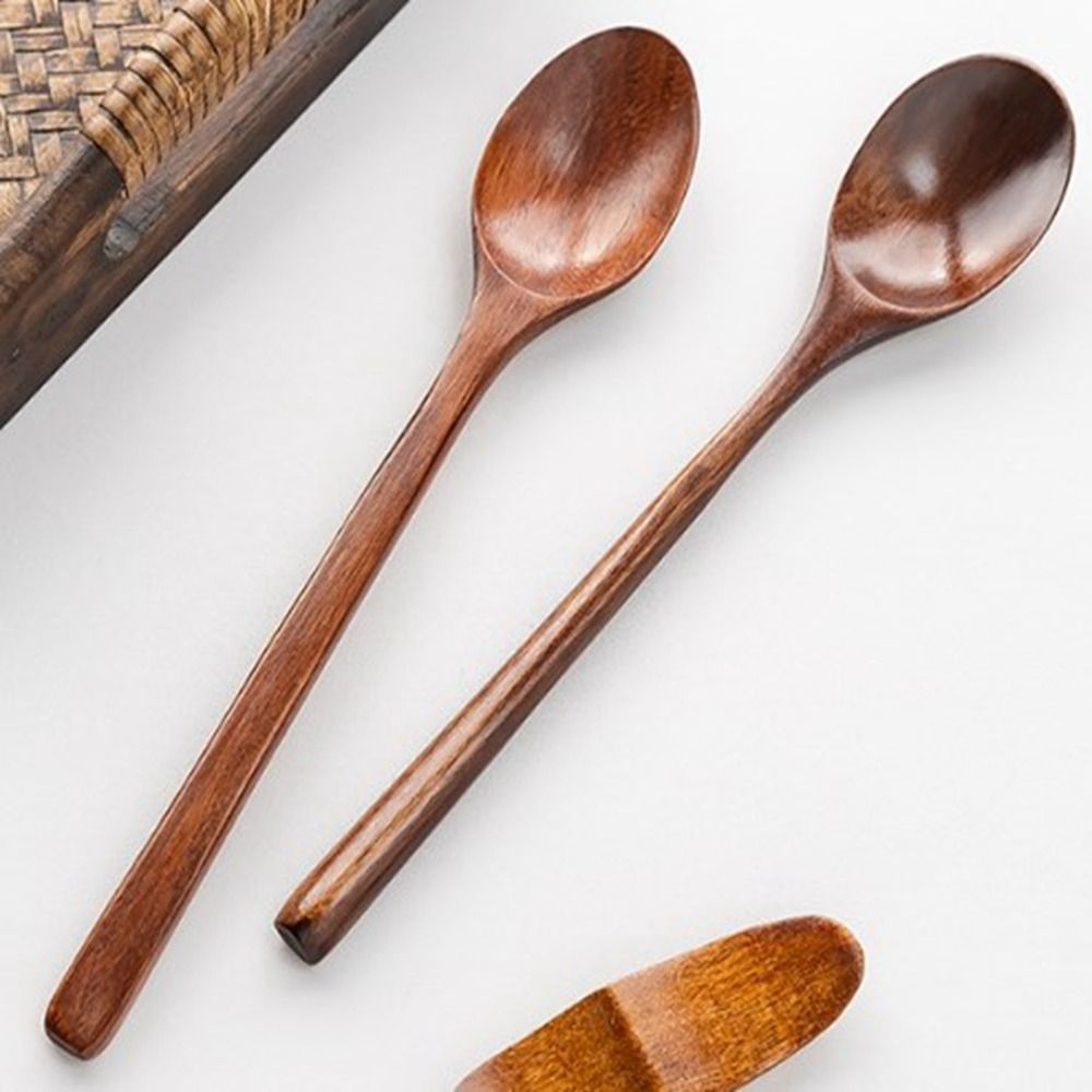 Natural Wooden Spoon Fork Dinn - Kitchen Appliances Combo ulasan dan harga