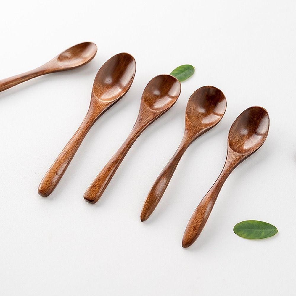 Natural Wooden Spoon Fork Dinn - Kitchen Appliances Combo ulasan dan harga