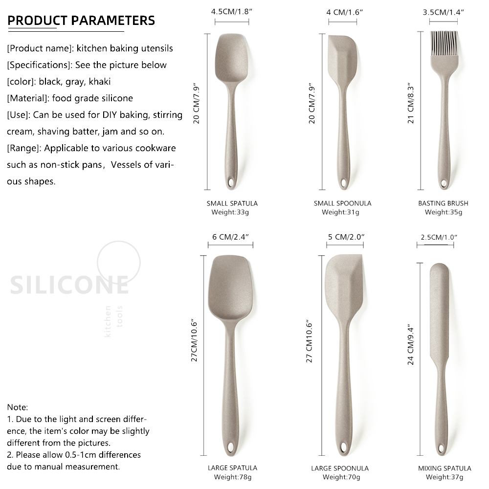 Silicone Flexible Utensils Set - Kitchen Appliances Combo ulasan dan harga