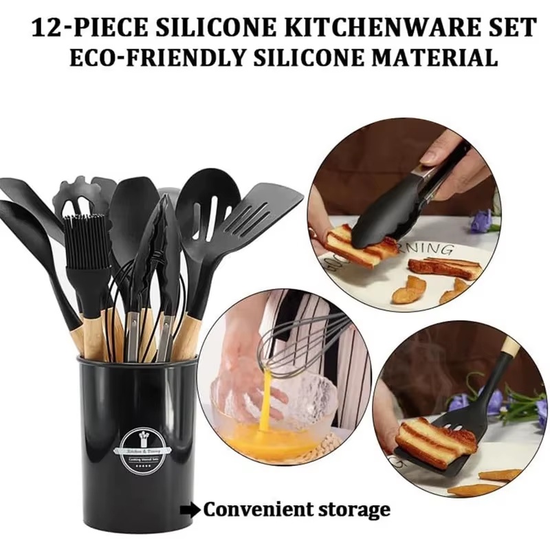 12Pcs Kitchen Utensil Set Sili - Kitchen Appliances Combo ulasan dan harga