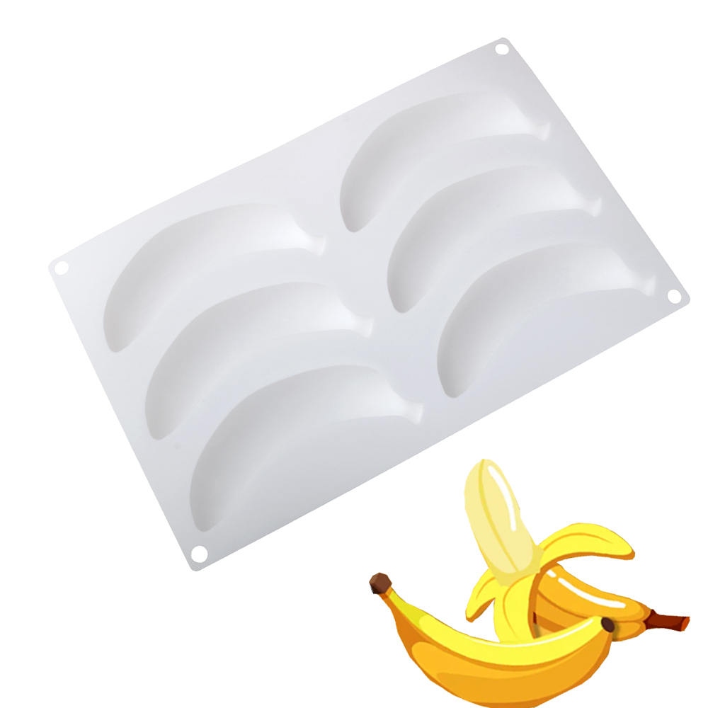 6 or 12 Cells Banana Design Si - Kitchen Appliances Baking ulasan dan harga