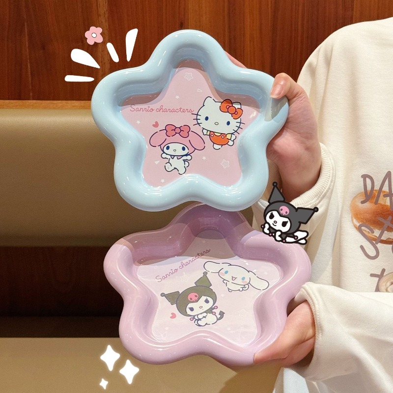 Cartoon Cat Print Ceramic Dinn - Kitchen Appliances Combo ulasan dan harga