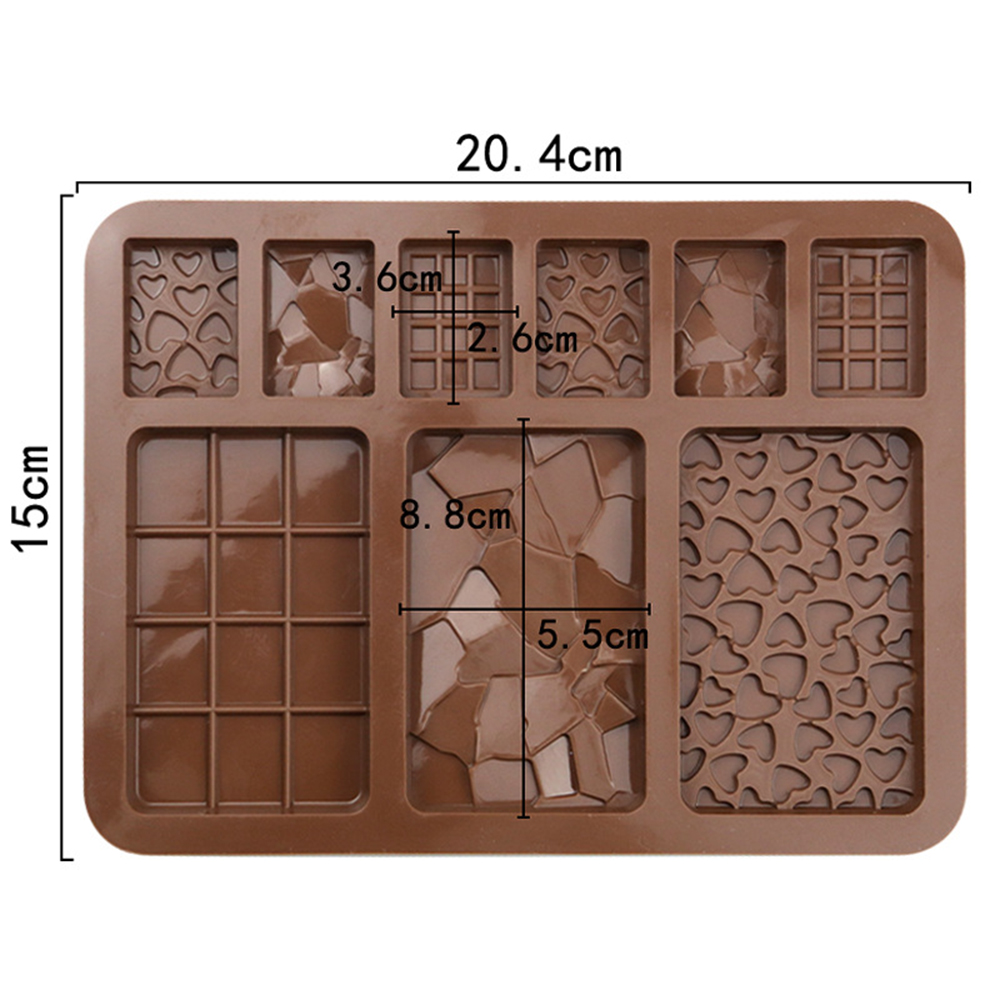 9-Cavity Chocolate Silicone Mo - Kitchen Appliances Baking ulasan dan harga