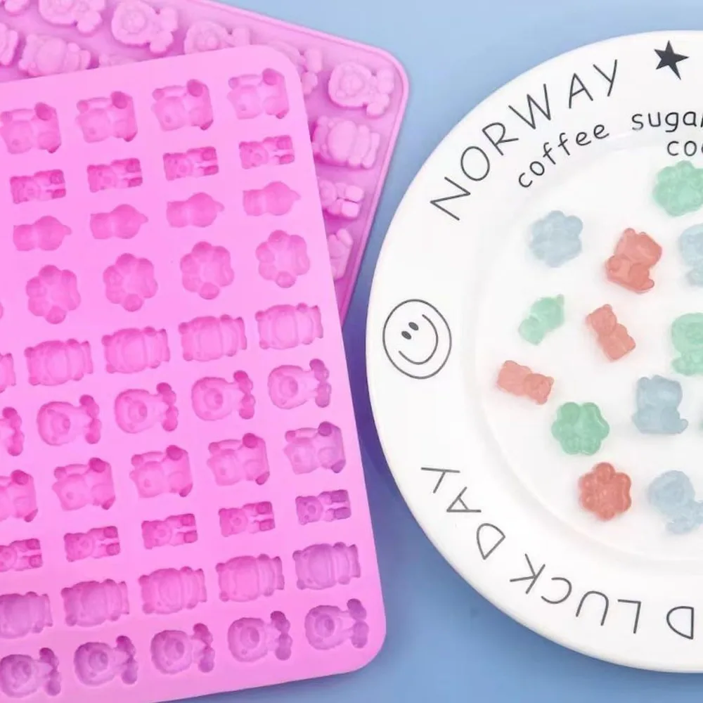 5Pcs Candy Silicone Moulds wit - Kitchen Appliances Baking ulasan dan harga