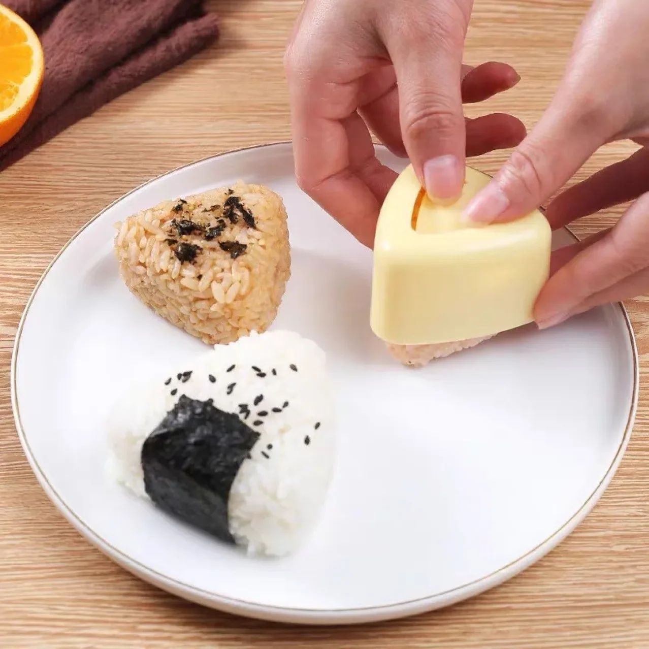 Onigiri Mold Home Kitchen Food - Kitchen Appliances Combo ulasan dan harga